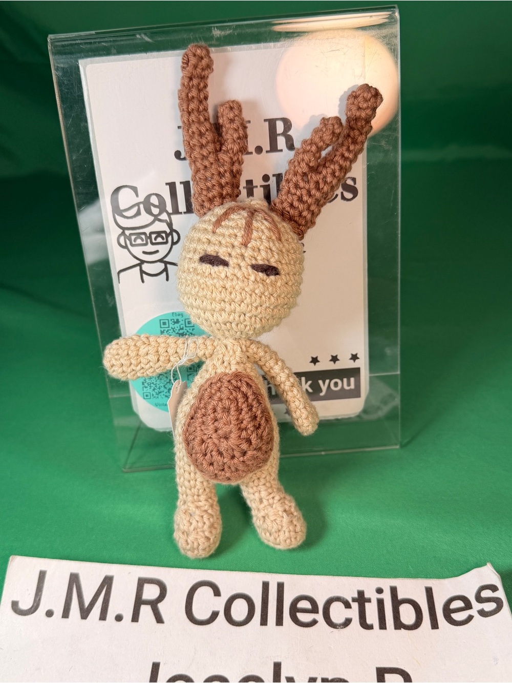 Handmade Crochet Amigurumi Deer Plush - Branch Antlers